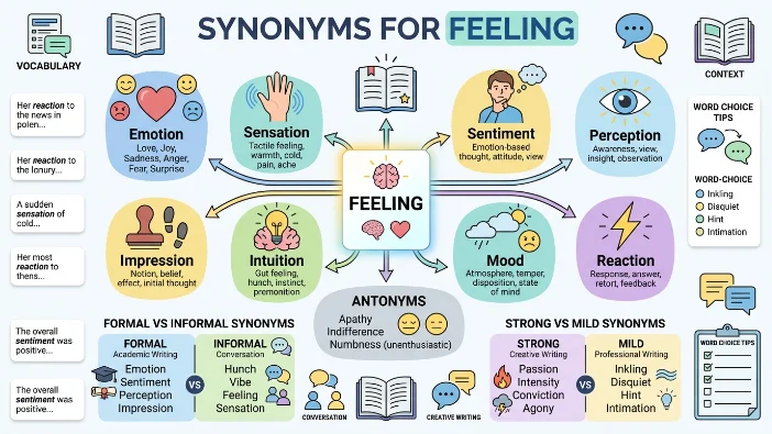 Synonyms for Feeling