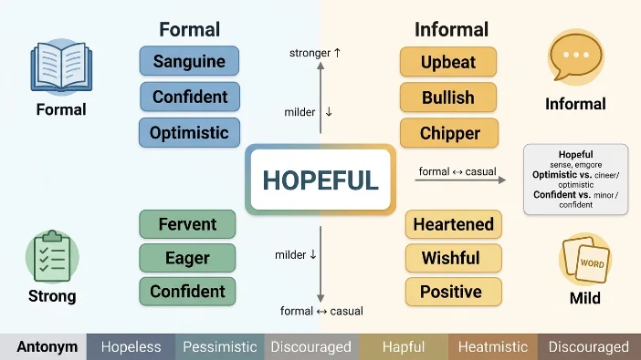Synonyms for Hopeful