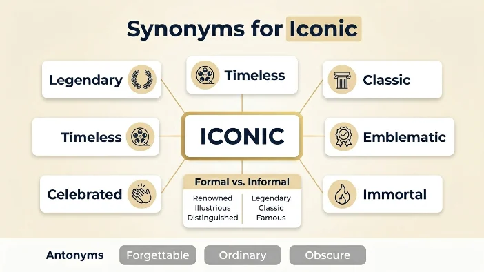 Synonyms for Iconic