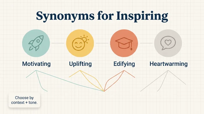 Synonyms for Inspiring