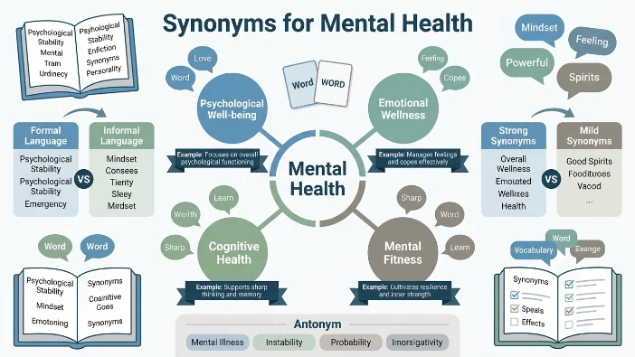 Synonyms for Mental Health