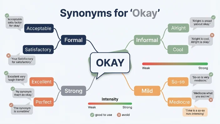 Synonyms for Okay