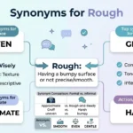 Synonyms for Rough