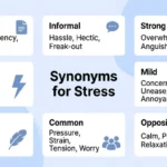 Synonyms for Stress
