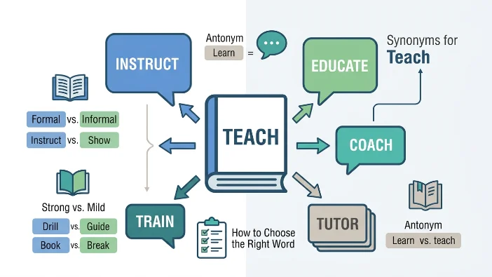 Synonyms for Teach