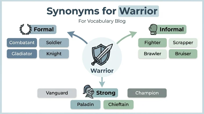 Synonyms for Warrior