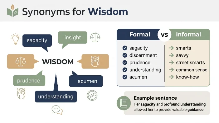 Synonyms for Wisdom