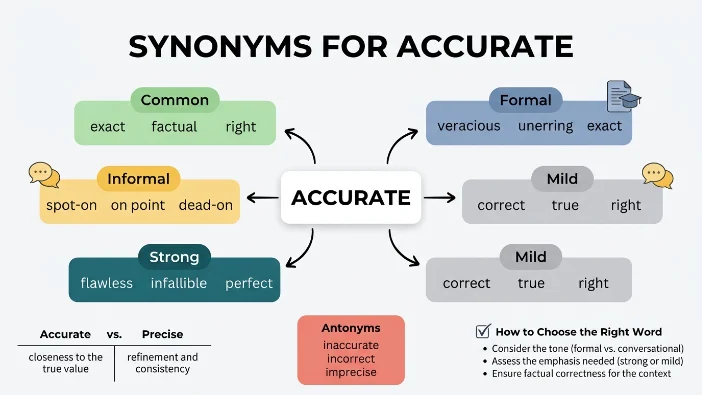 Synonyms for Accurate