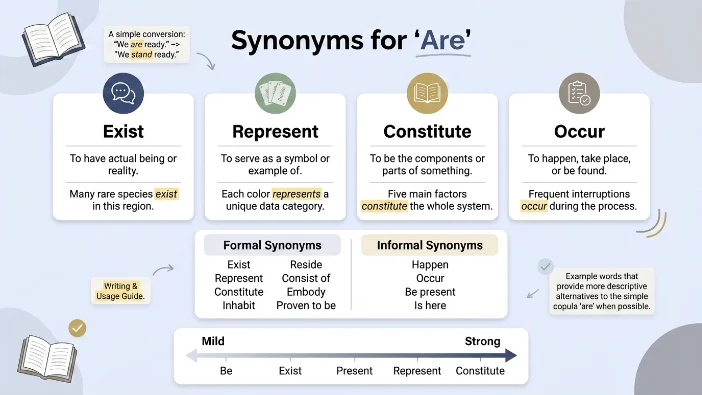 Synonyms for "Are"