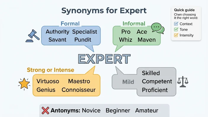 Synonyms for Expert