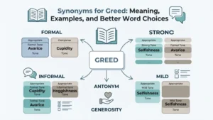 Synonyms for Greed