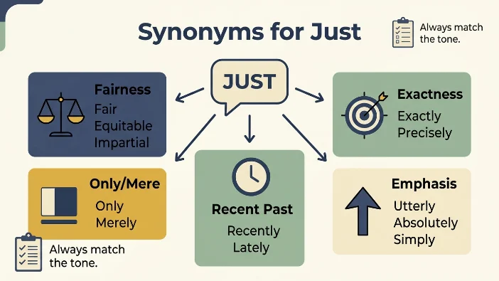 Synonyms for Just