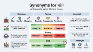 Synonyms for Kill