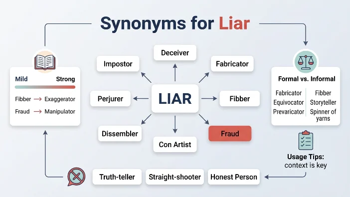 Synonyms for Liar