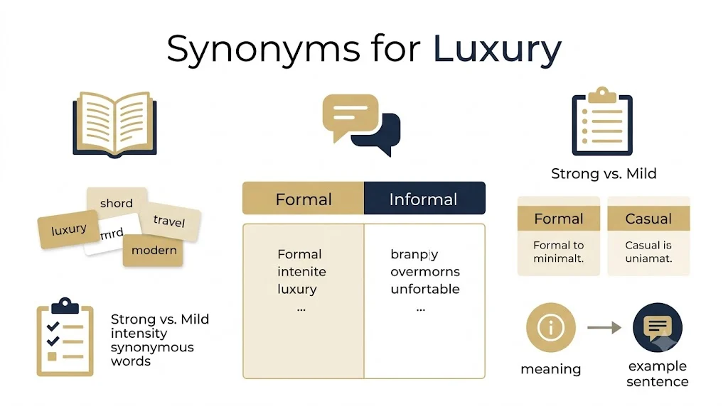 Synonyms for Luxury