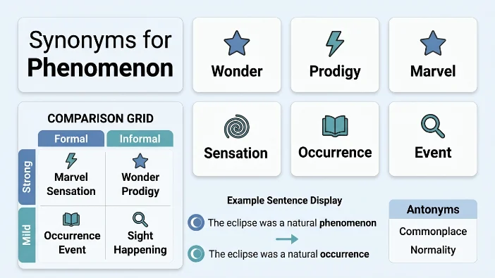 Synonyms for Phenomenon