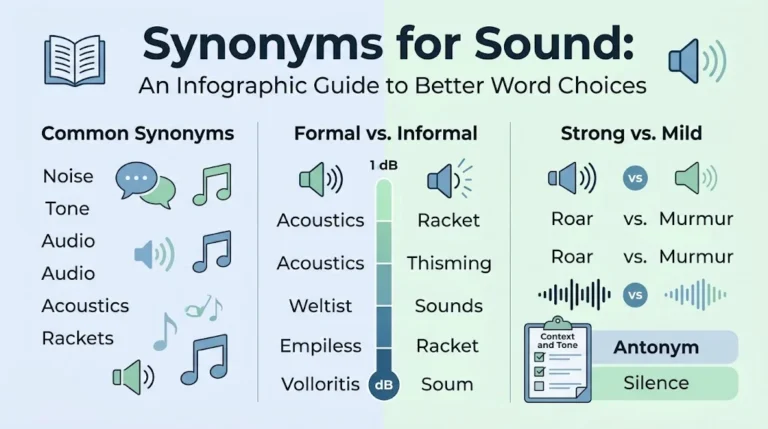 Synonyms for Sound