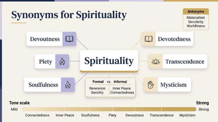 Synonyms for Spirituality