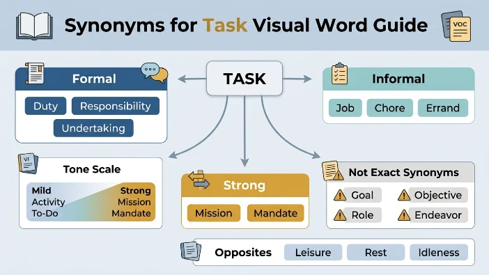 Synonyms for Task