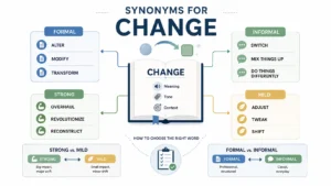 Synonyms for Change