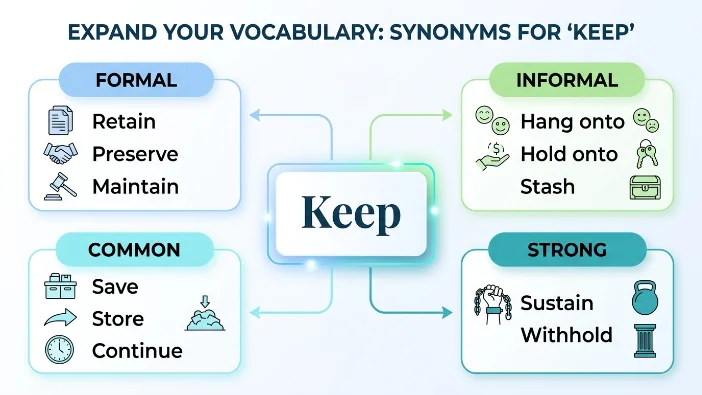 Synonyms For Keep