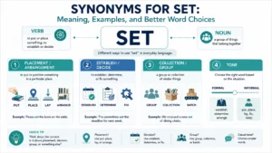 Synonyms for Set