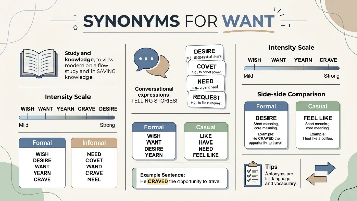 Synonyms For Want